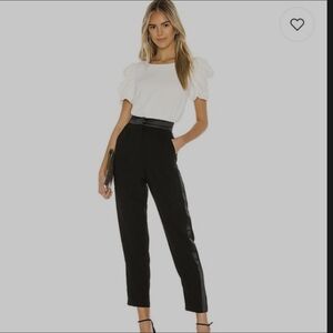 Amanda uprichard Tuxedo Pants in Black small
